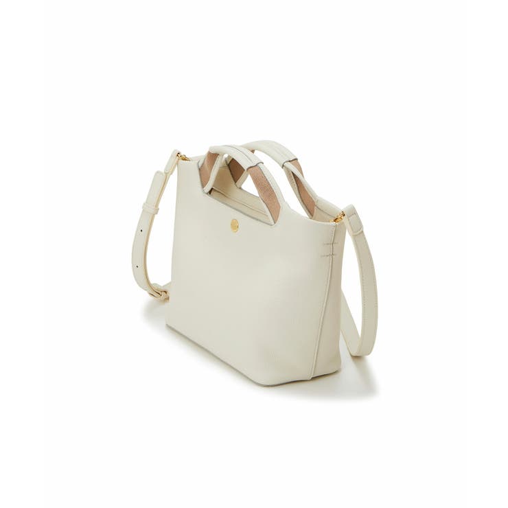 ソフトシュリンク テープハンドル ショルダー付きミニ トート バッグ | TOPKAPI | 詳細画像10 