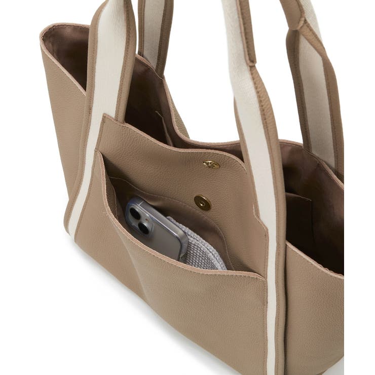 ソフトシュリンク テープハンドル A4 トート バッグ | TOPKAPI | 詳細画像13 