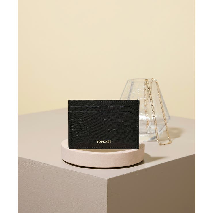 イタリアンレザー リザード型押し パスケース  LUCIA | TOPKAPI | 詳細画像1 