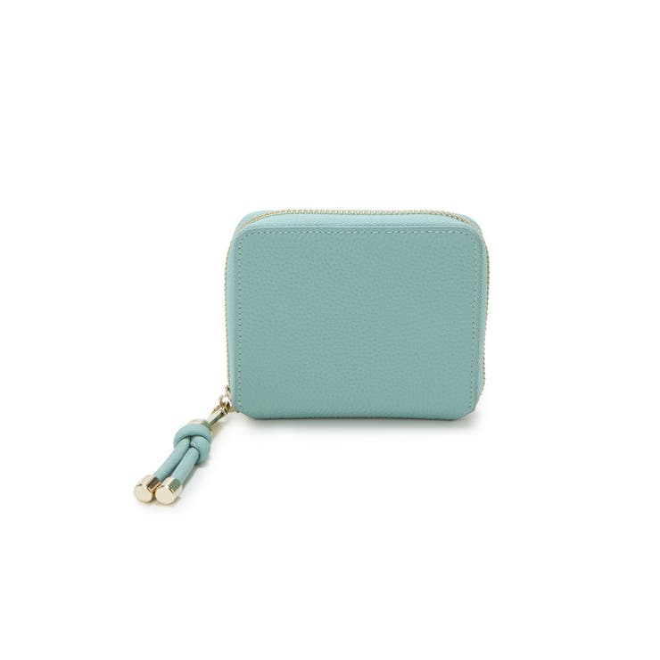 ミントグリーン | 【TREASURE TOPKAPI】シュリンクレザー 二つ折り 財布 | TOPKAPI