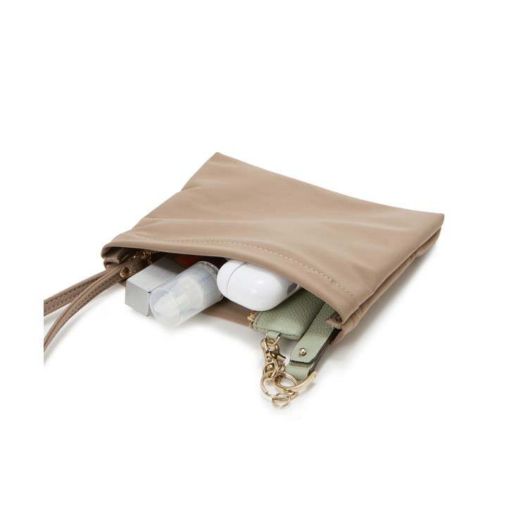 ネオプレン イントレチャート ワンハンドル ショルダー バッグ | TOPKAPI | 詳細画像14 