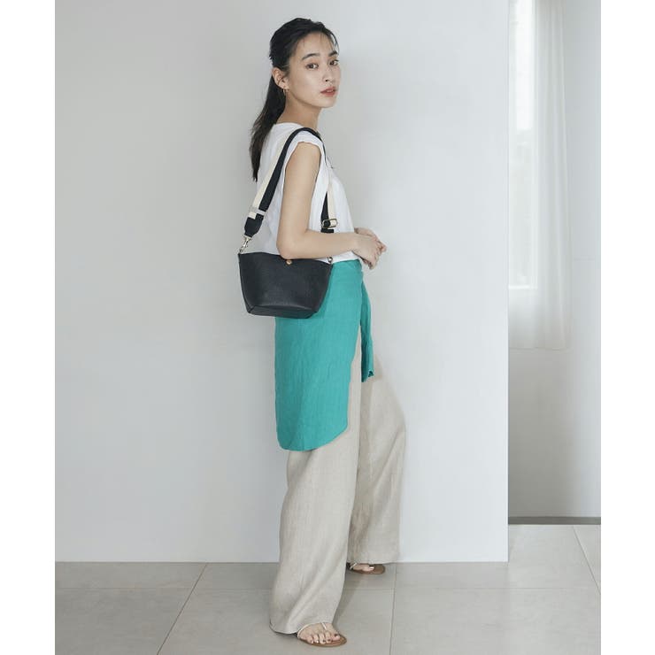 スコッチグレイン プレーン 2トーンテープ ショルダー バッグ | TOPKAPI | 詳細画像15 