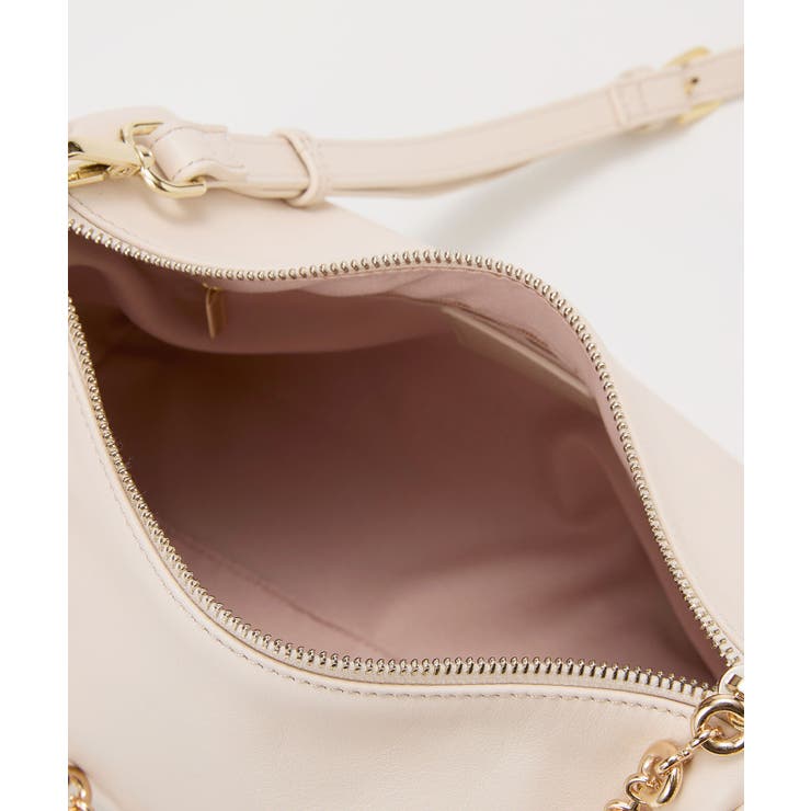 【TREASURE】スムース レザー チェーン付き ショルダー バッグ | TOPKAPI | 詳細画像14 