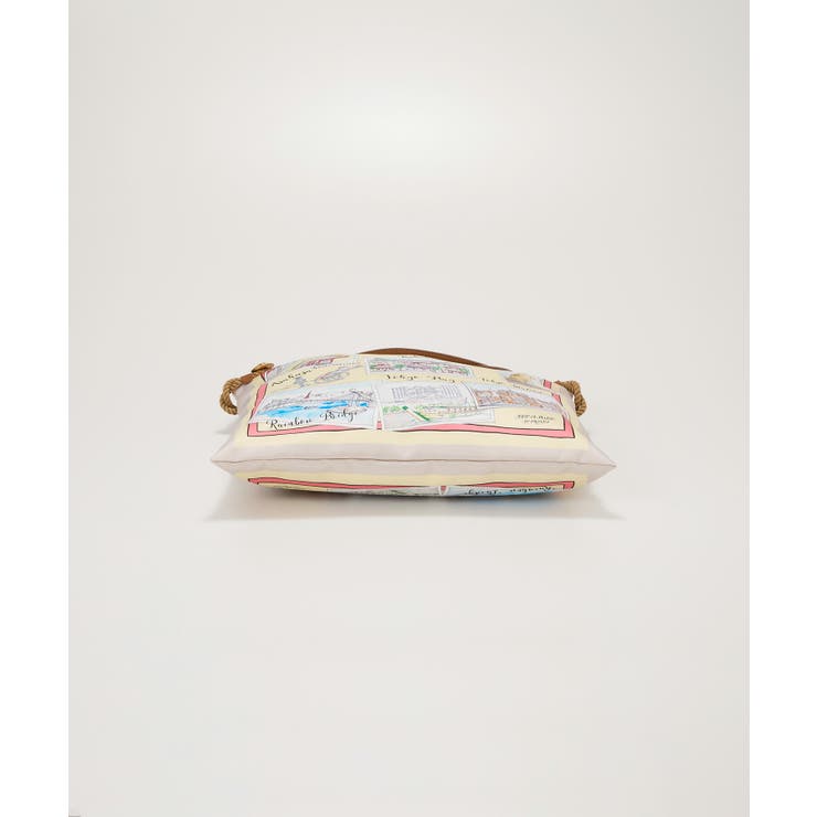 マイルドサテン スカーフ柄 トートバッグ スーベニアプリント | TOPKAPI | 詳細画像11 