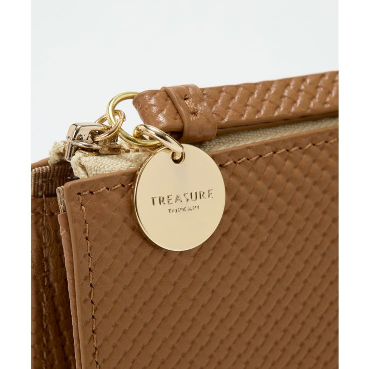 クロスエンボス レザー L字ファスナー 長財布 | TOPKAPI | 詳細画像11 