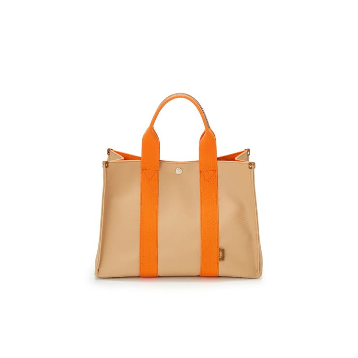 キャメル | NEO CANVAS ネオキャンバス カラーハンドル トートバッグ | TOPKAPI