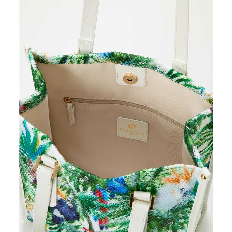 【TREASURE】メッシュ ダブルプリント A4 トートバッグ | TOPKAPI | 詳細画像14 