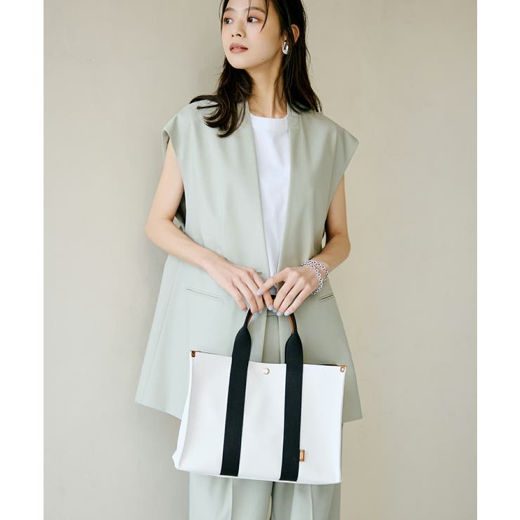 NEO CANVAS ネオキャンバス カラーハンドル トートバッグ | TOPKAPI | 詳細画像3 