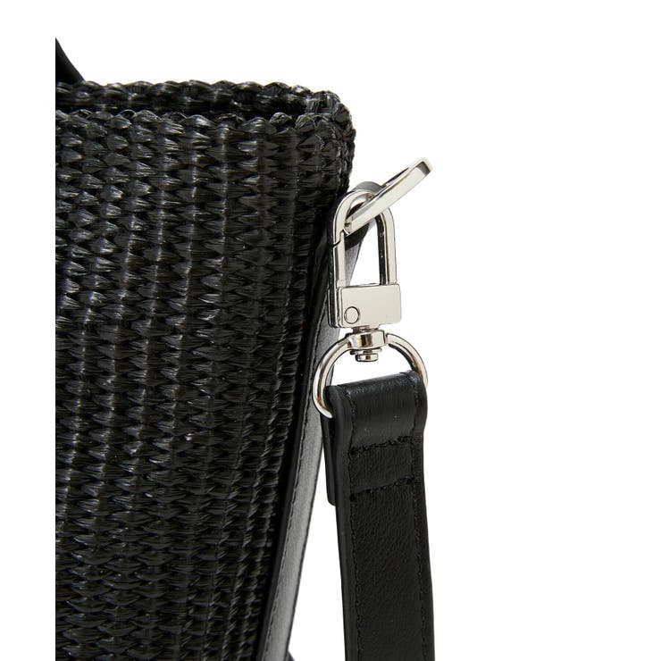 【Breath】レザーハンドル ショルダー付き トート カゴバッグ | TOPKAPI | 詳細画像10 