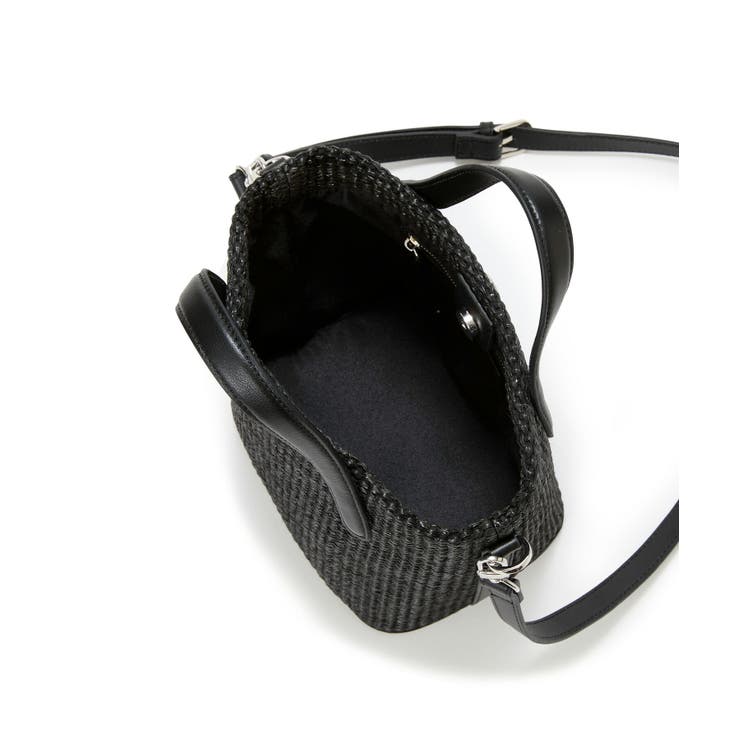 【Breath】レザーハンドル ショルダー付き トート カゴバッグ | TOPKAPI | 詳細画像12 