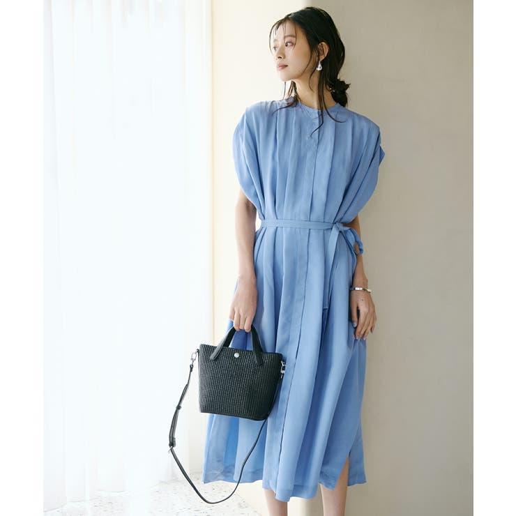 【Breath】レザーハンドル ショルダー付き トート カゴバッグ | TOPKAPI | 詳細画像3 