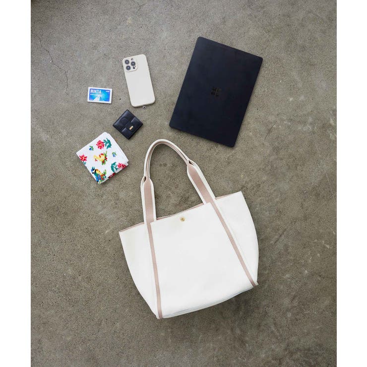 ソフトシュリンク テープハンドル A4 トート バッグ | TOPKAPI | 詳細画像5 