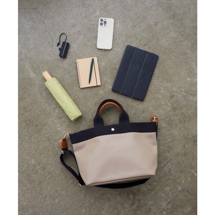 RIPPLE リプル ショルダー付き A4 トート バッグ | TOPKAPI | 詳細画像13 