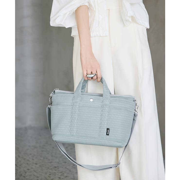 【Breath TOPKAPI】ポリメッシュ ショルダー付き トートバッグ | TOPKAPI | 詳細画像1 