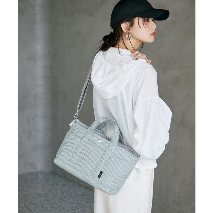 【Breath TOPKAPI】ポリメッシュ ショルダー付き トートバッグ | TOPKAPI | 詳細画像3 