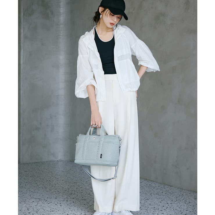 【Breath TOPKAPI】ポリメッシュ ショルダー付き トートバッグ | TOPKAPI | 詳細画像4 