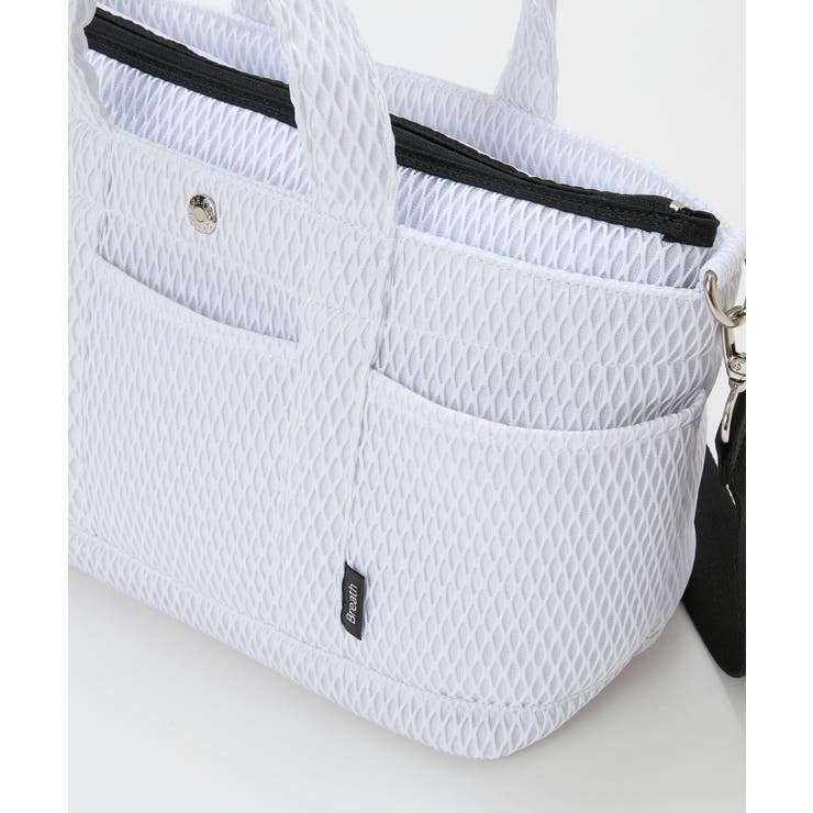 【Breath TOPKAPI】ポリメッシュ ショルダー付き トートバッグ | TOPKAPI | 詳細画像10 