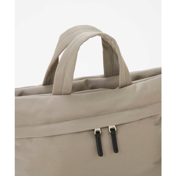 【Breath】【撥水】マット ナイロン ショルダー付き ミニ トートバッグ | TOPKAPI | 詳細画像10 