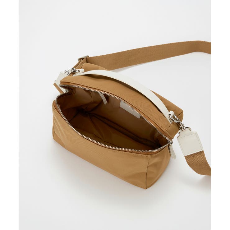 【Breath】【撥水】マット ナイロン ボックス型 ショルダーバッグ | TOPKAPI | 詳細画像12 