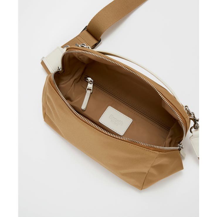 【Breath】【撥水】マット ナイロン ボックス型 ショルダーバッグ | TOPKAPI | 詳細画像13 