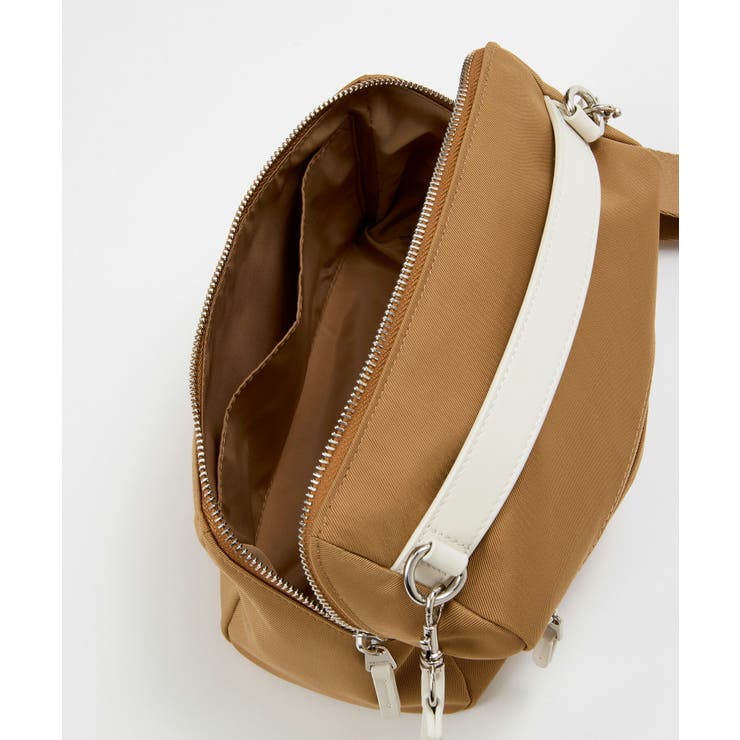 【Breath】【撥水】マット ナイロン ボックス型 ショルダーバッグ | TOPKAPI | 詳細画像15 