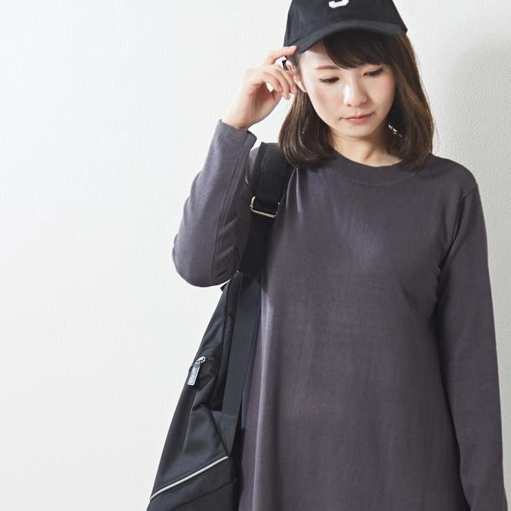 オンオフ使えて大人感のあるシンプルなマキシ丈ニット ワンピース ロング 品番 Totw Totty トッティ のレディースファッション通販 Shoplist ショップリスト
