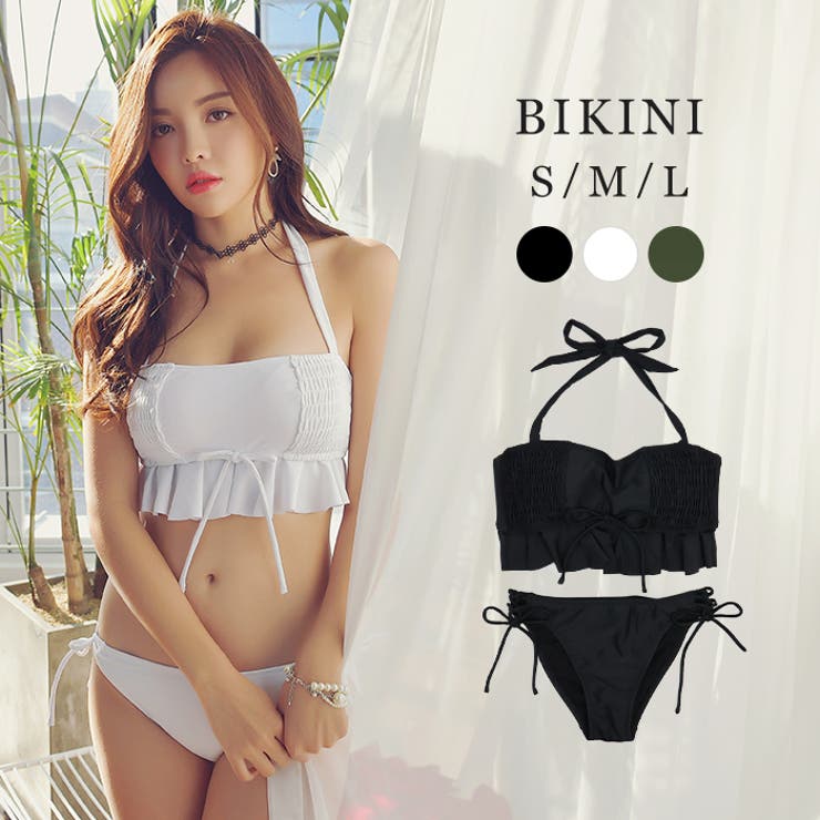 ミニビスチェビキニ 水着[品番：OSRW0003455]｜OSYAREVO（オシャレボ