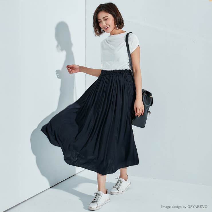 ギャザースカート | OSYAREVO | 詳細画像14 