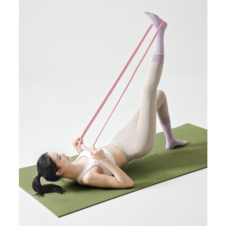 ヨガ ピラティス ソックス 靴下 レイヤード 風 yoga | OSYAREVO | 詳細画像9 