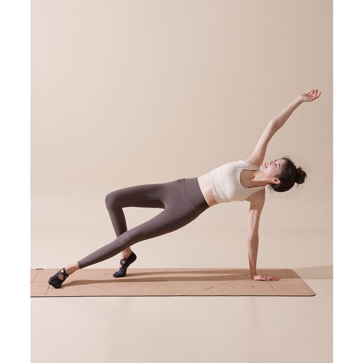 ヨガ ピラティス ソックス 靴下 5本指 くるぶし クロスバンド yoga | OSYAREVO | 詳細画像8 