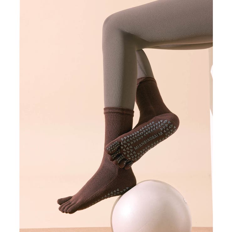 ヨガ ピラティス ソックス 靴下 5本指 yoga | OSYAREVO | 詳細画像4 