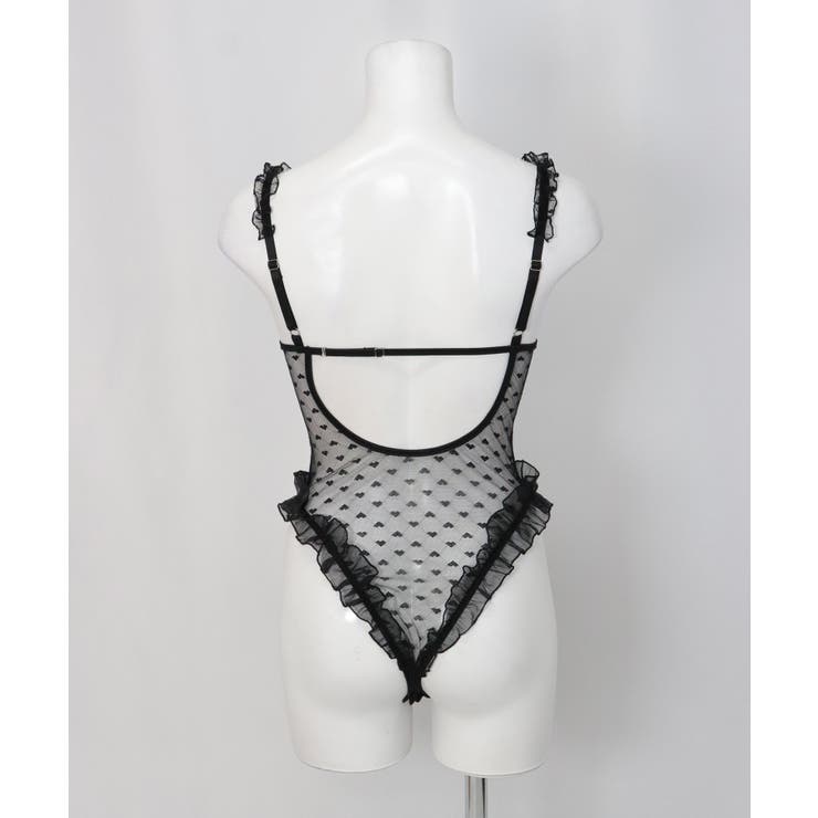 フラワーレース テディ ランジェリー セクシー 下着セット | OSYAREVO | 詳細画像24 