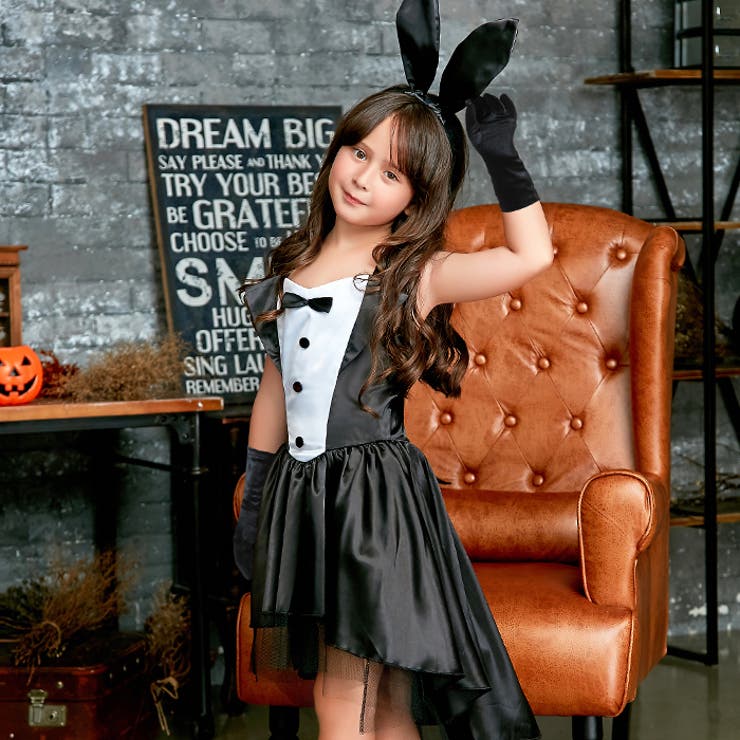 ブラック | クリスマス ４点セット バニーガールドレス | OSYAREVO