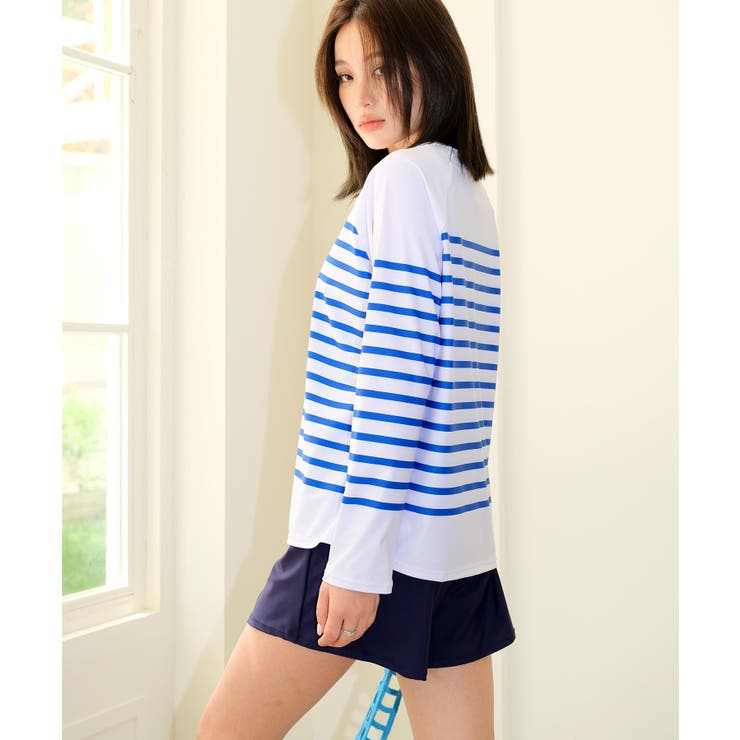 体型カバー ラッシュガード セットアップ | OSYAREVO | 詳細画像18 