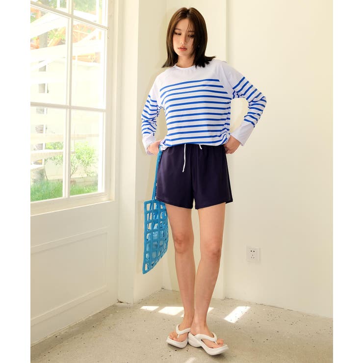 体型カバー ラッシュガード セットアップ | OSYAREVO | 詳細画像19 