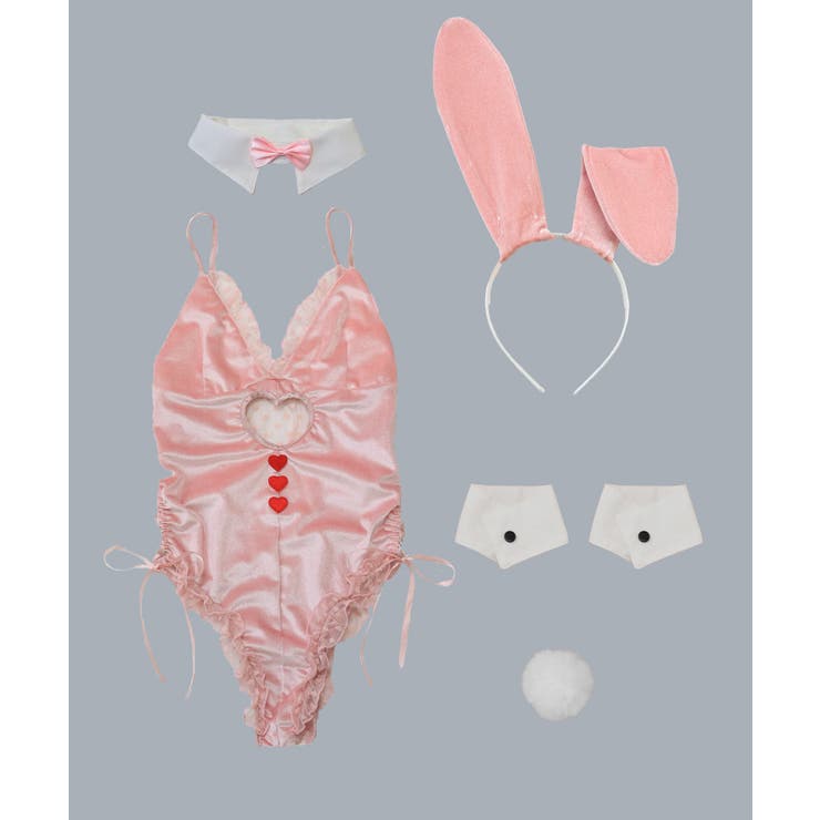 クリスマス コスプレ ベロア×シースルー バニー | OSYAREVO | 詳細画像29 