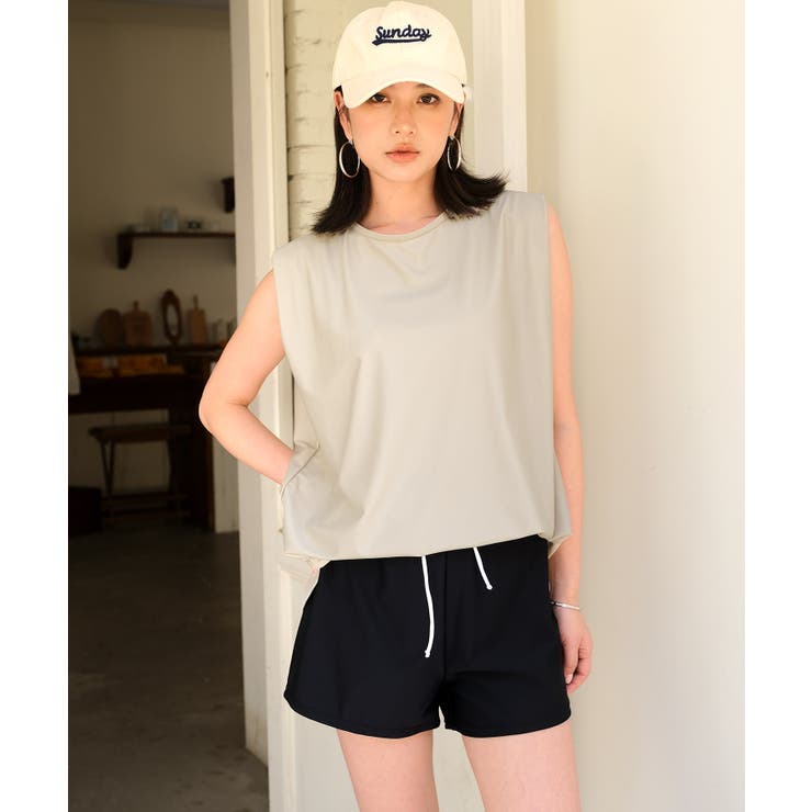 ノースリーブ ラッシュガード 水着 | OSYAREVO | 詳細画像31 