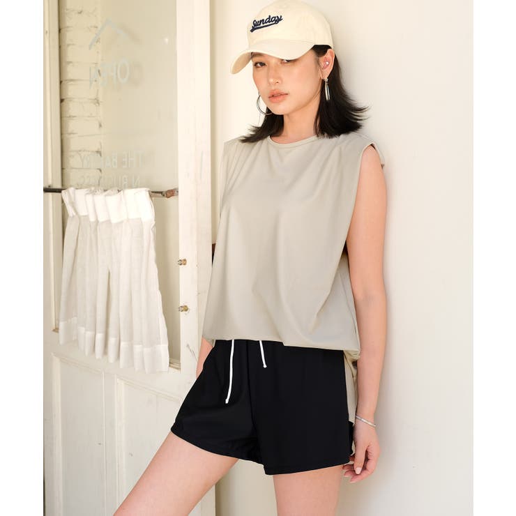 ノースリーブ ラッシュガード 水着 | OSYAREVO | 詳細画像32 