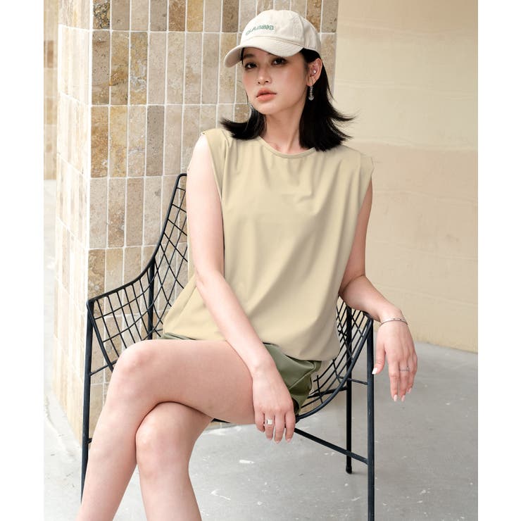 ノースリーブ ラッシュガード 水着 | OSYAREVO | 詳細画像37 