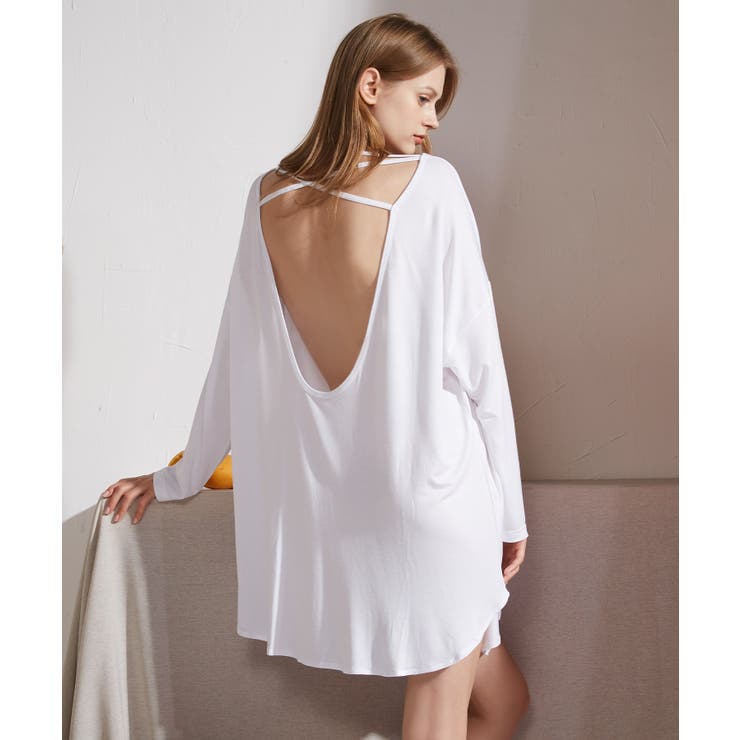 ルームウェア ワンピース 長袖 品番 Osrw Osyarevo オシャレボ のレディースファッション通販 Shoplist ショップリスト