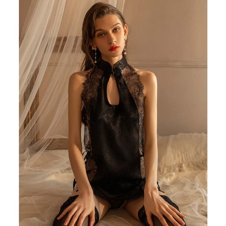 クリスマス ジャガード×レース チャイナコスプレ | OSYAREVO | 詳細画像6 