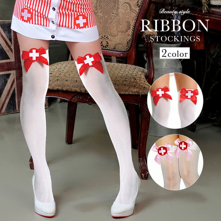 クリスマス ナース ストッキング | OSYAREVO | 詳細画像1 