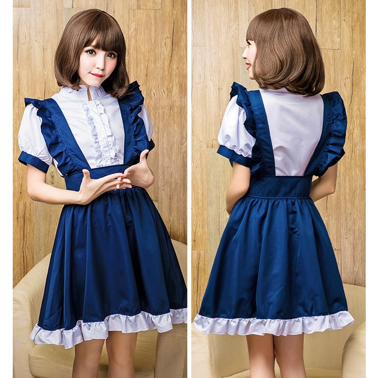 ハロウィン メイド服 コスプレ[品番：OSRW0001788]｜OSYAREVO