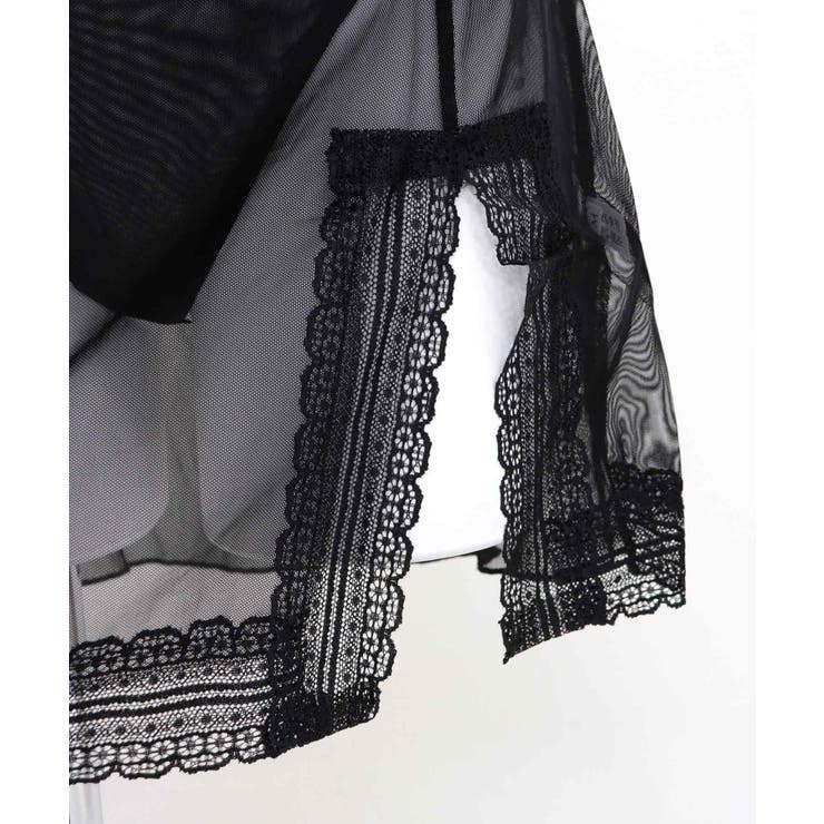 ガウン付き シアージャニワンピース ランジェリー | OSYAREVO | 詳細画像24 