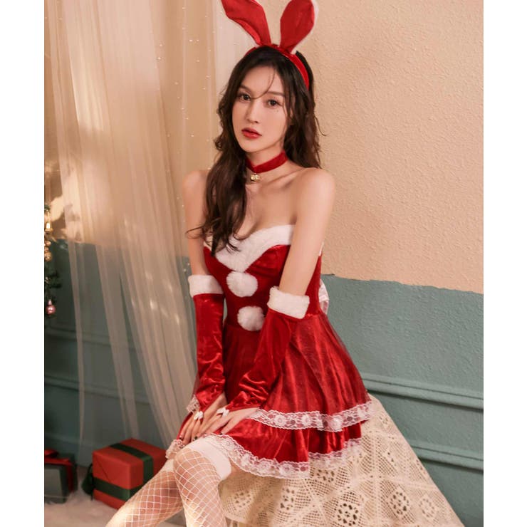 クリスマスコスプレ サンタバニー バレンタイン ギャル ホワイトデー | OSYAREVO | 詳細画像22 