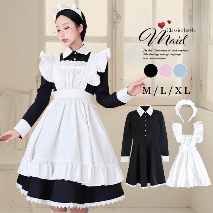 ハロウィン コスプレ コスチュームメイド服 | OSYAREVO | 詳細画像1 