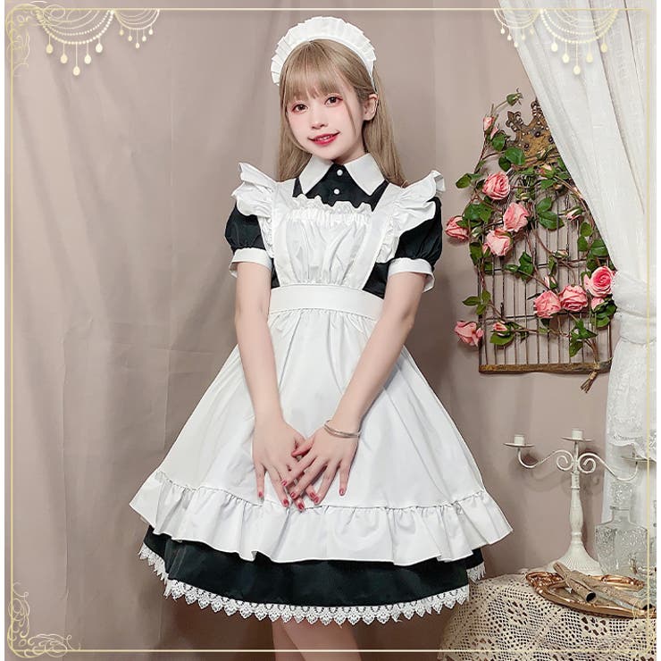 ハロウィン コスプレ コスチュームメイド 服[品番：OSRW0005142]｜OSYAREVO（オシャレボ）のレディースファッション通販｜SHOPLIST（ショップリスト）