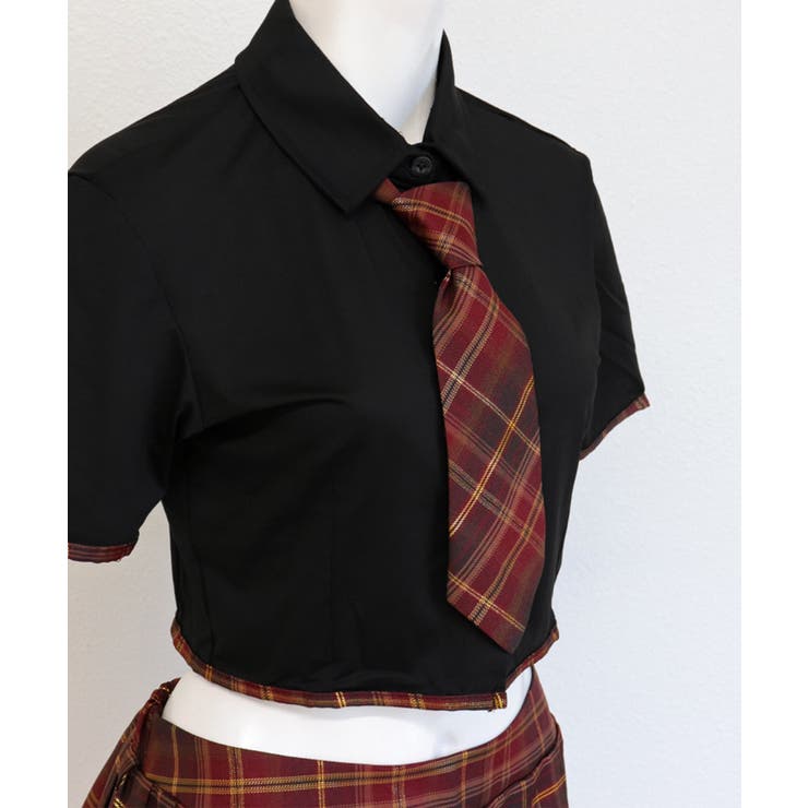 クリスマス コスプレ ネクタイ ショート丈 スクール 制服 | OSYAREVO | 詳細画像12 