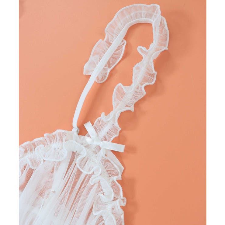 フリルギャザー パール ベビードール | OSYAREVO | 詳細画像28 