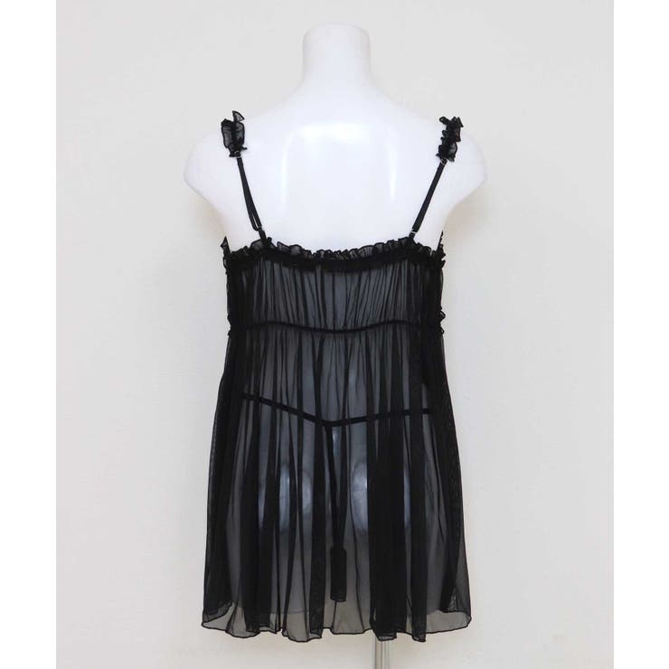 フリルギャザー パール ベビードール | OSYAREVO | 詳細画像21 